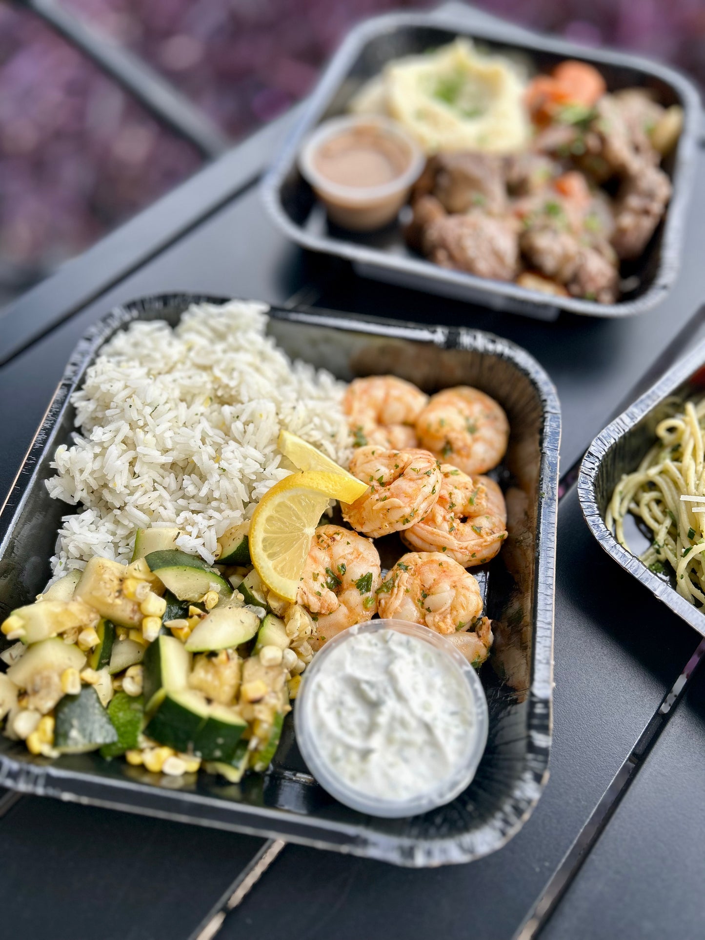 Greek Marinated Shrimp - Meal