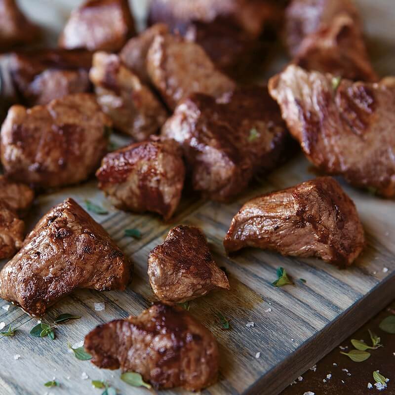 Sauteed Beef Tenderloin Tips