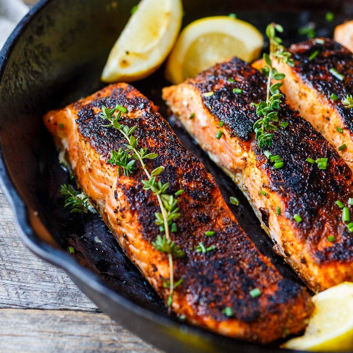 Blackened Salmon - Meal