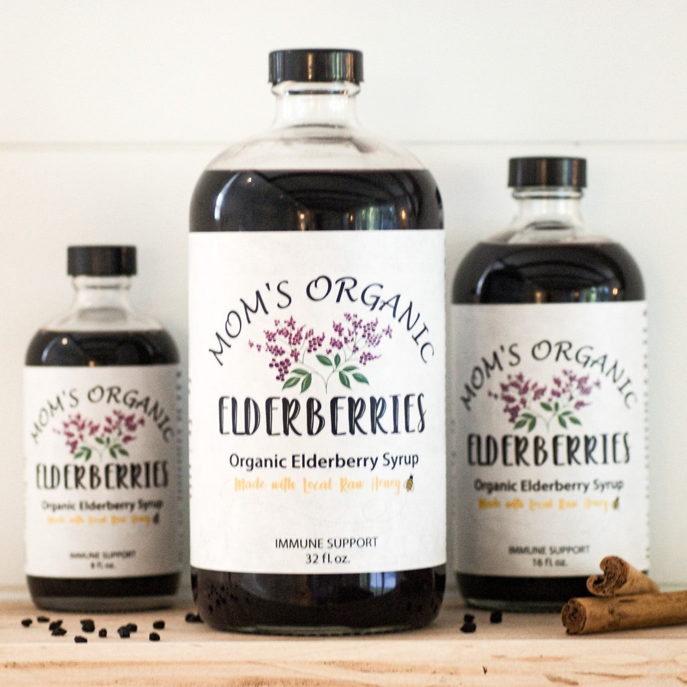 Mom's Organic Elderberry Syrup