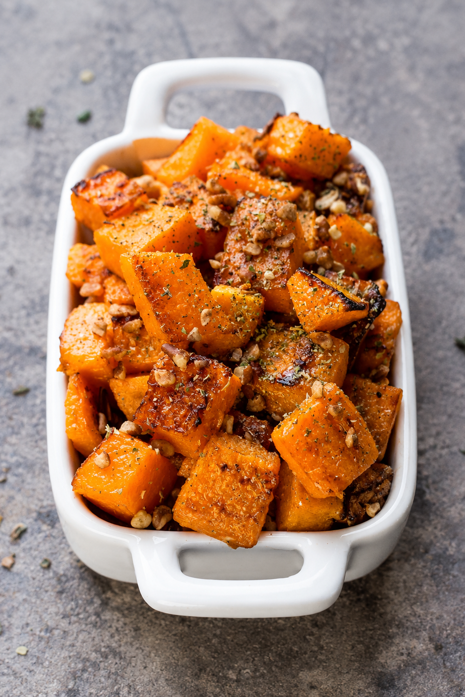 Maple Pecan Roasted Squash