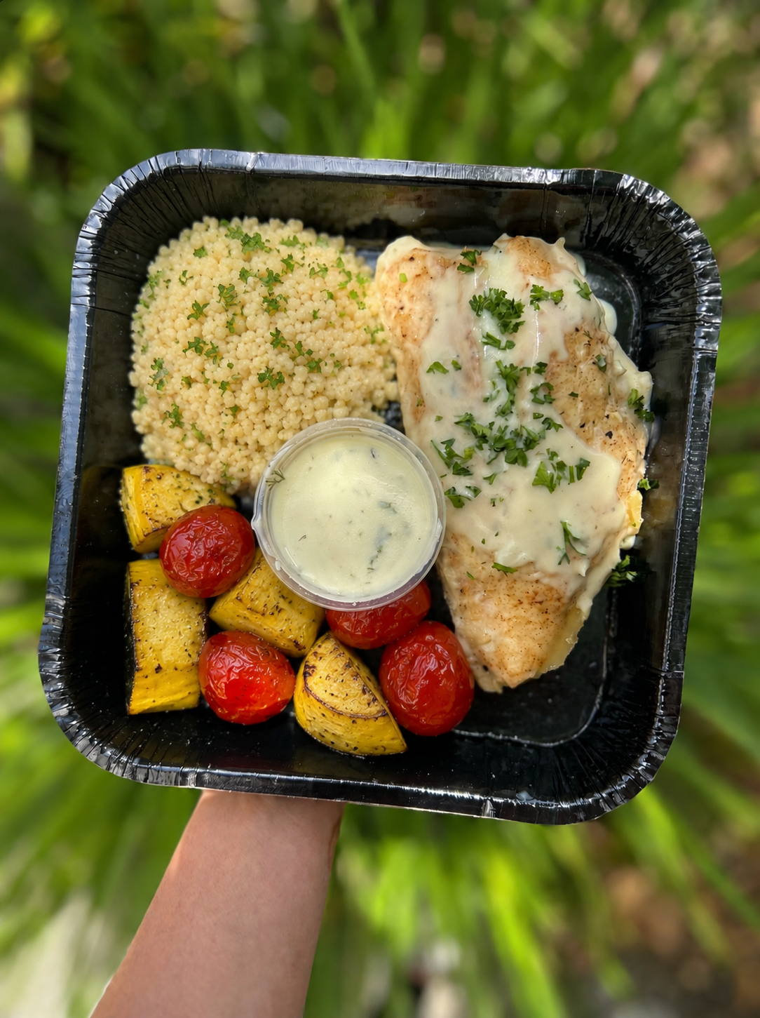Lemon Butter Red Snapper - Meal