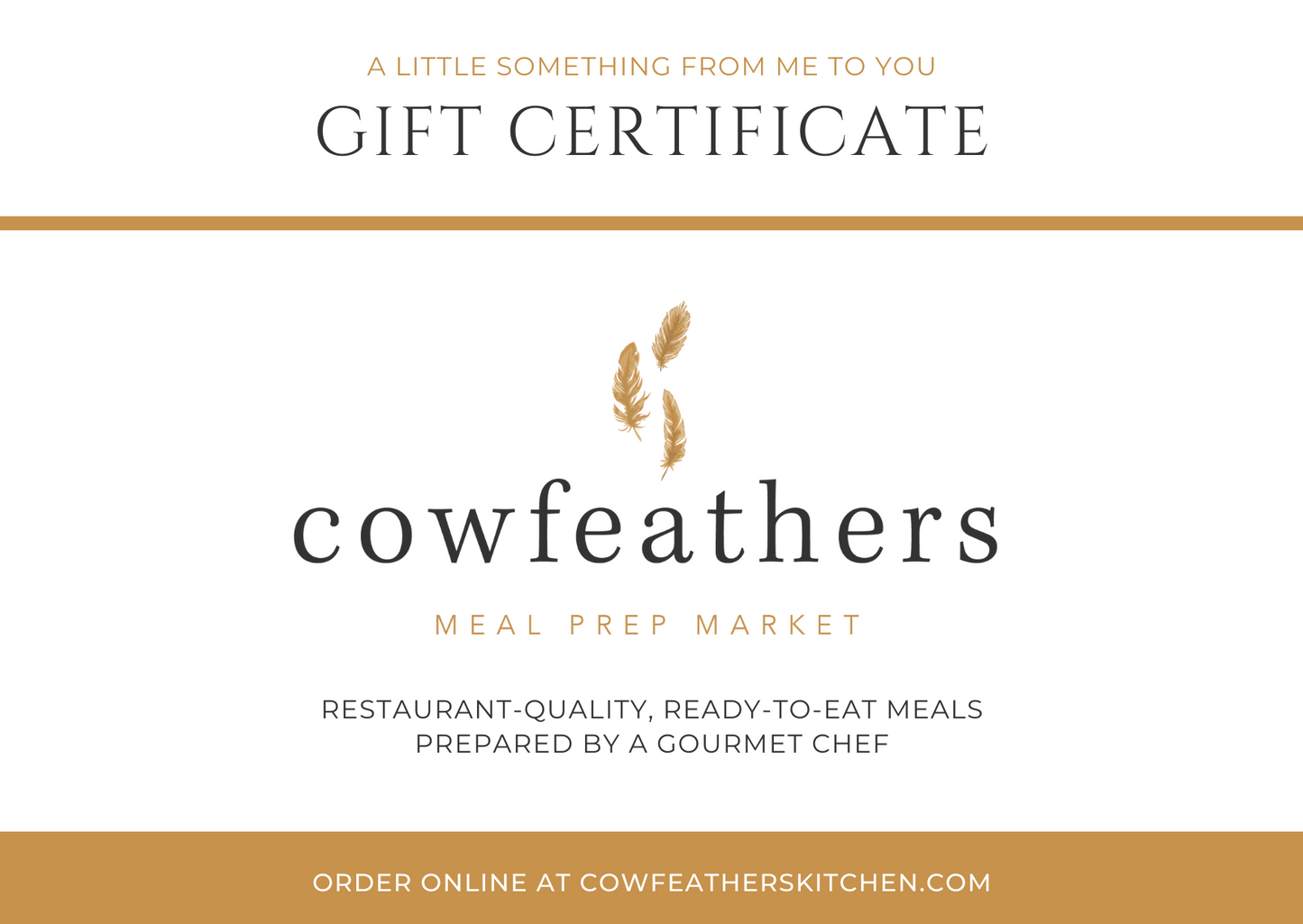Cowfeathers E-Gift Card