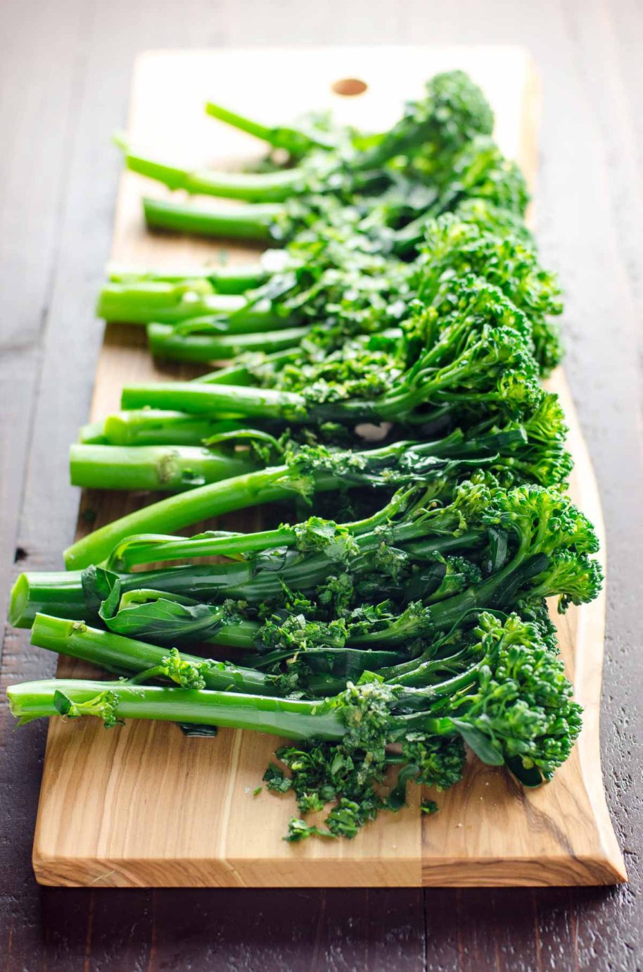Poached Broccolini