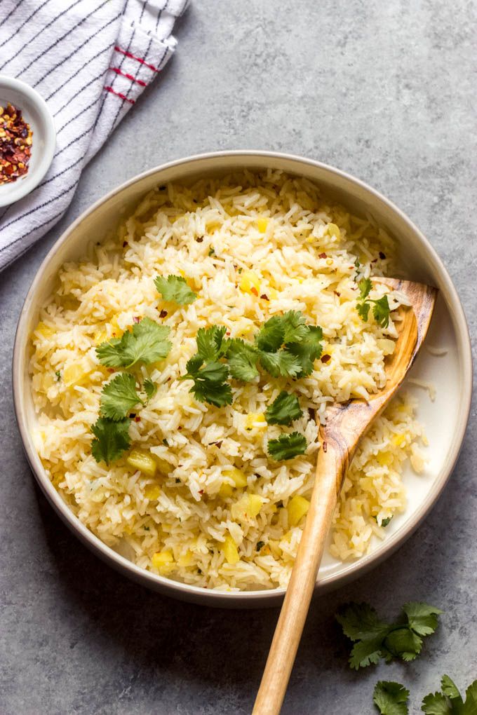 Pineapple Rice Pilaf