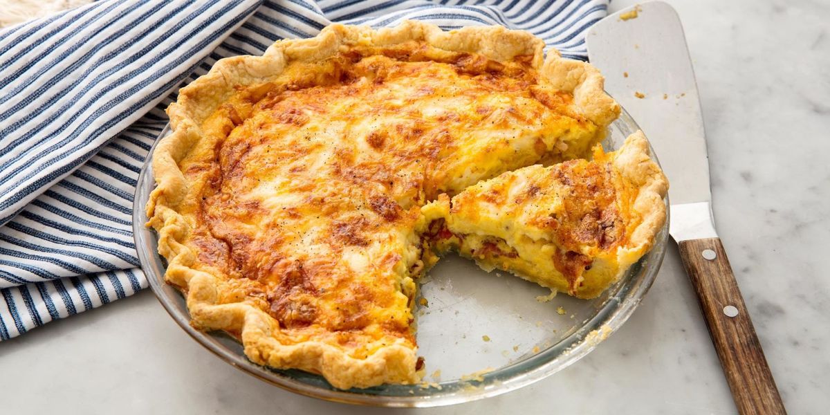 Bacon & Cheese Quiche