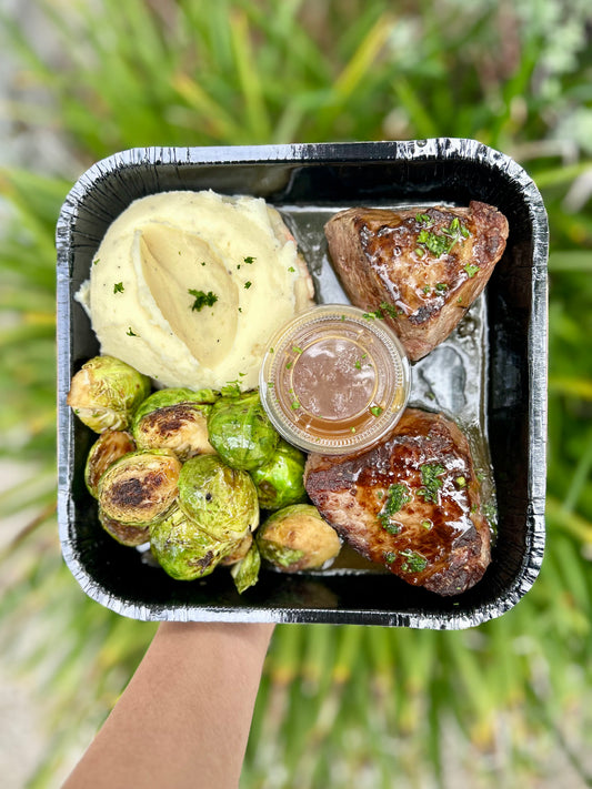 Balsamic Herb Beef Medallions - Meal