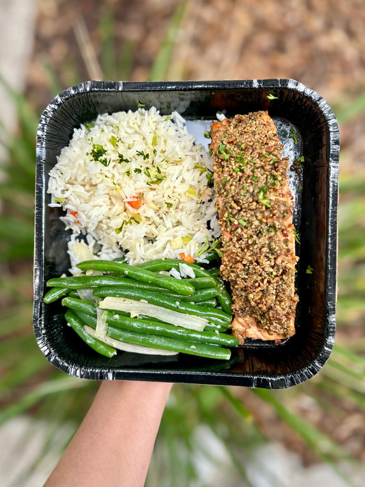 Pecan Crusted Salmon - Meal