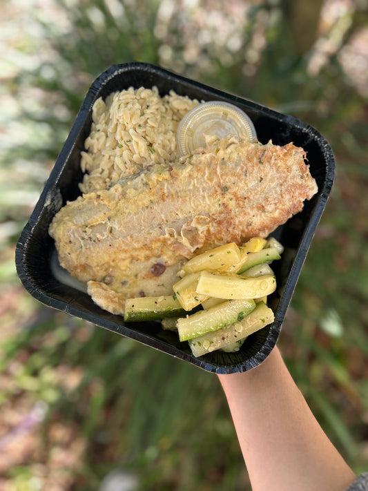 Lemon Basil Barramundi - Meal