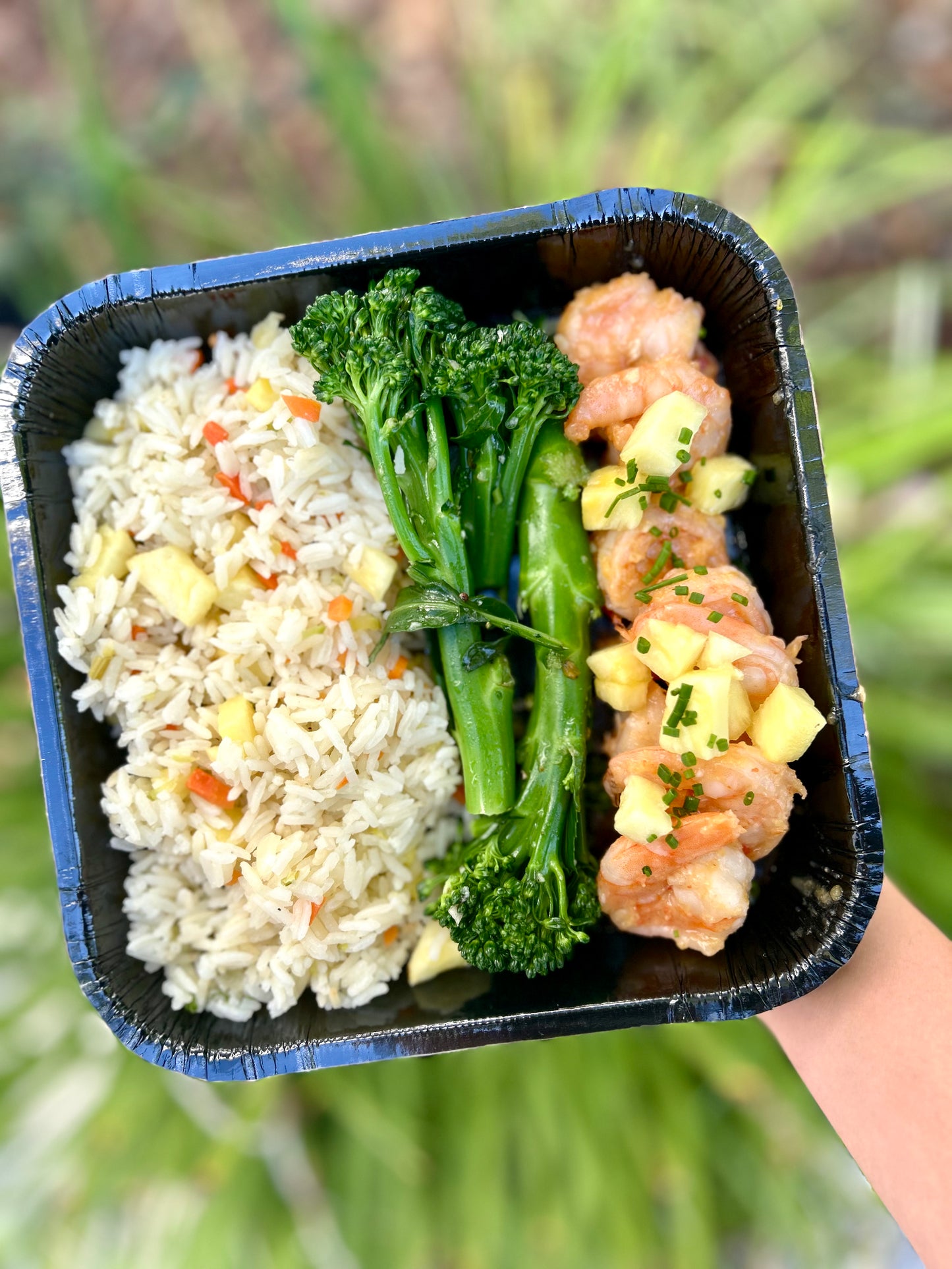 Sweet Garlic Shrimp - Meal