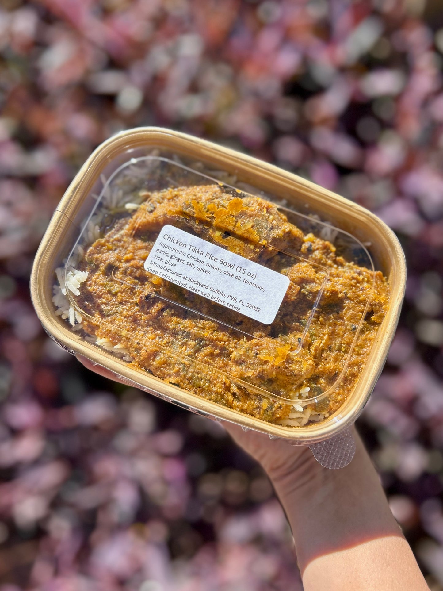 Backyard Buffalo Rice Bowl