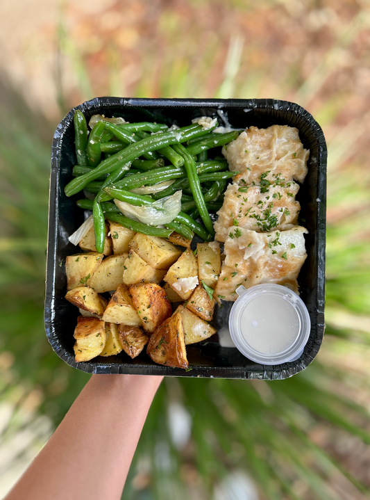 Braised Cod in Coconut Broth - Meal