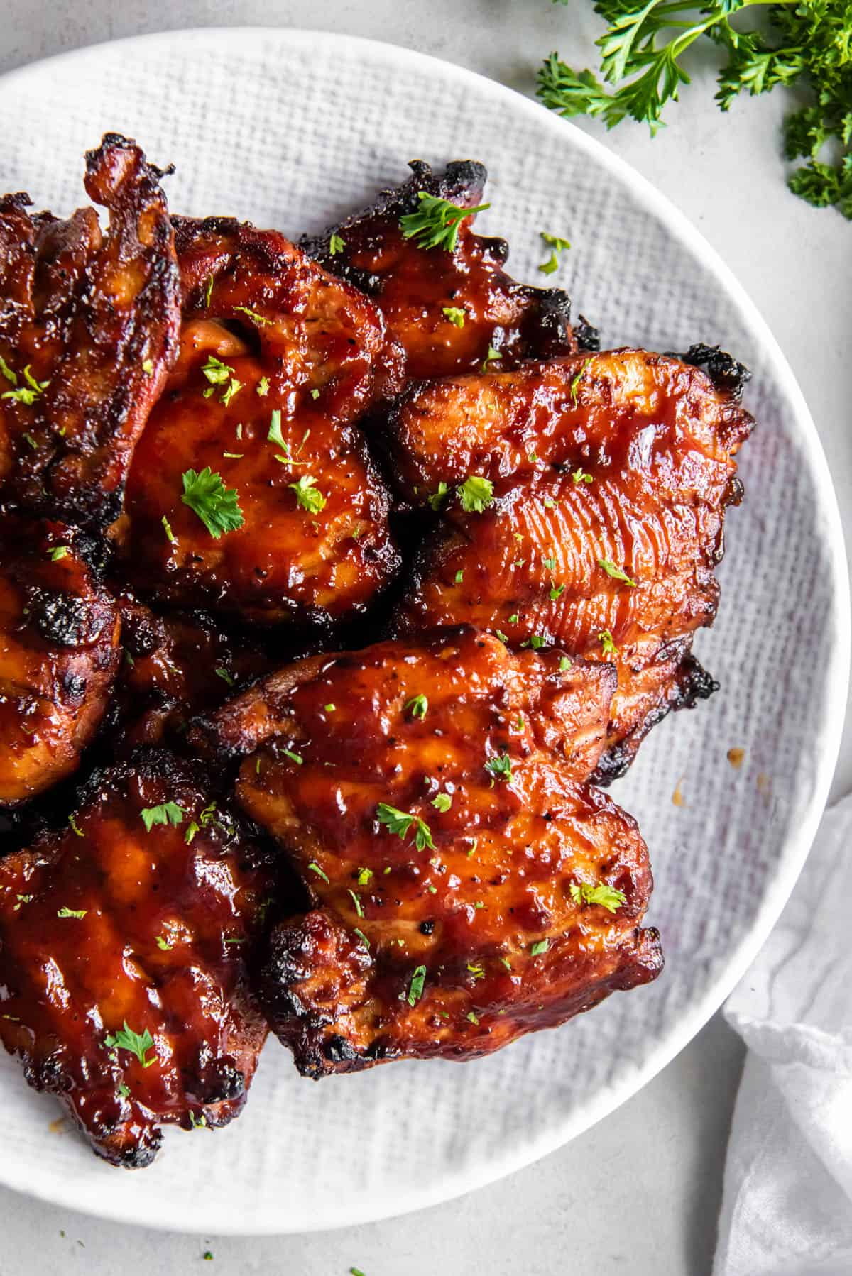 BBQ Chicken Thighs - Meal