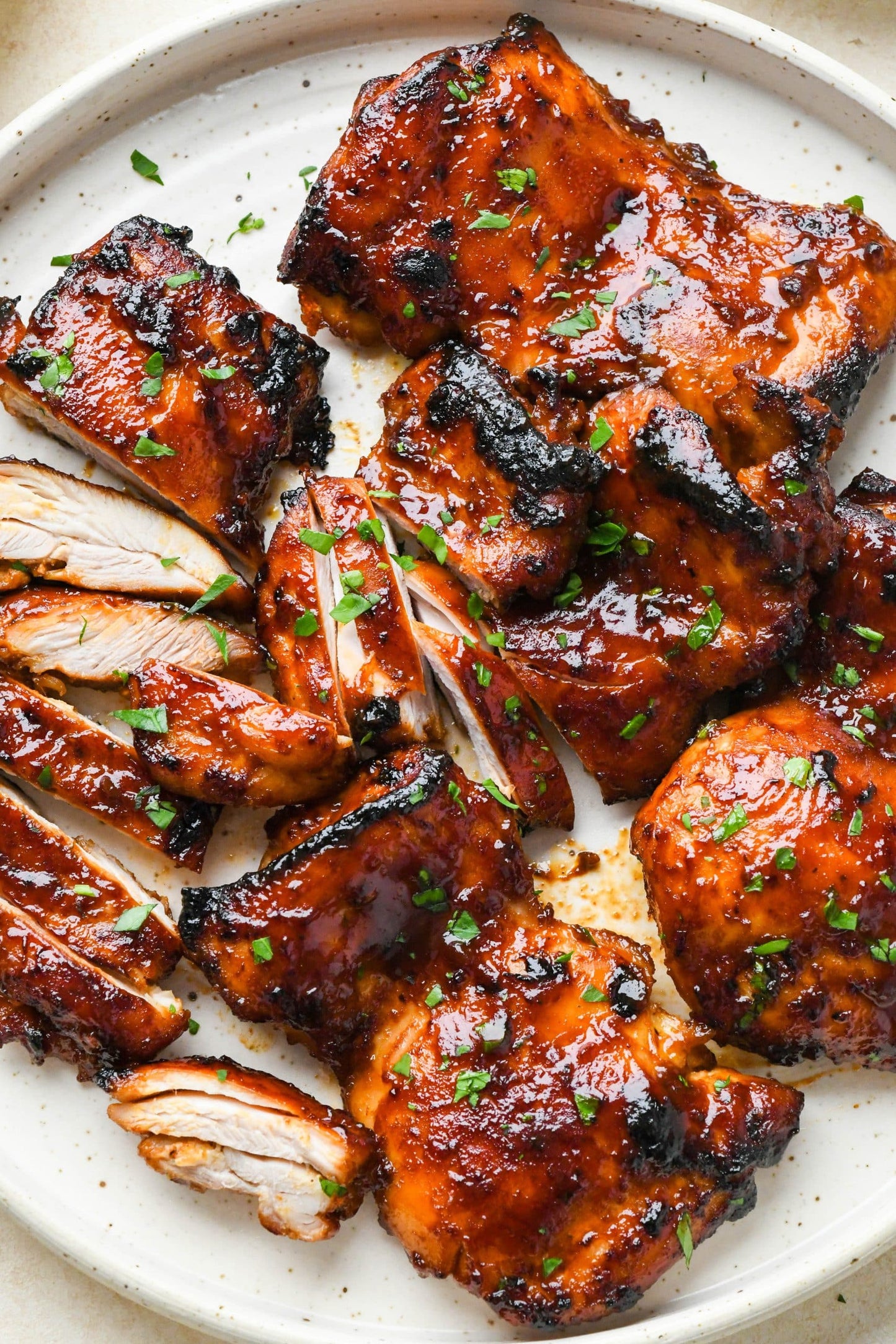 Boneless BBQ Chicken Thighs