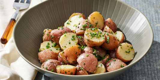 Butter Poached Red Potatoes