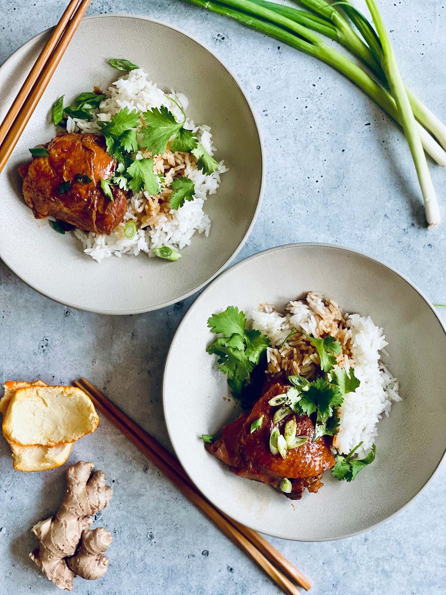 Garlic Ginger Soy Braised Chicken - Meal