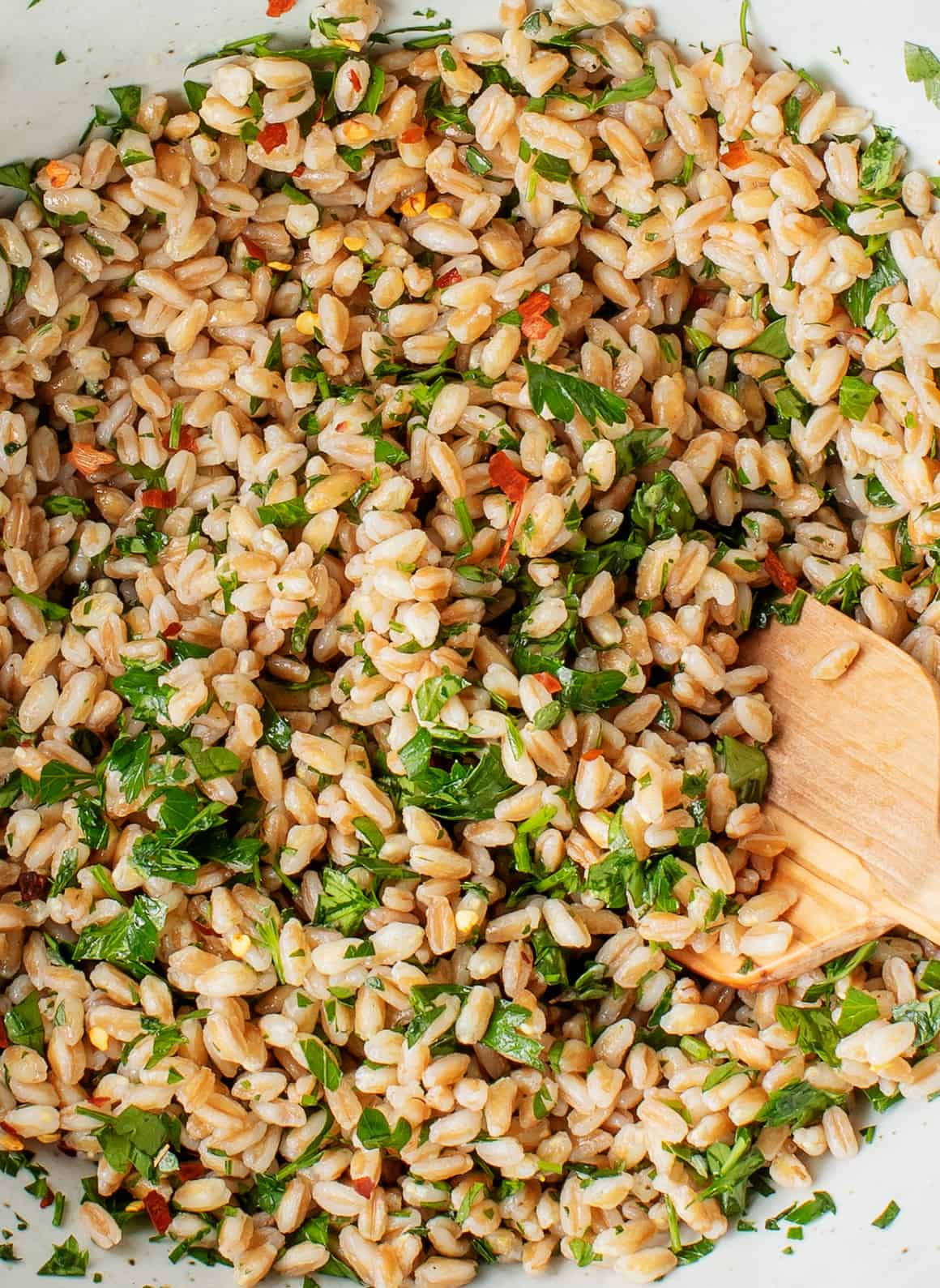 Herbed Farro Pilaf