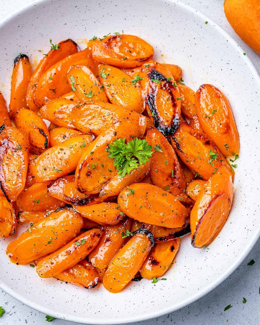 Grilled Honey-Glazed Carrots