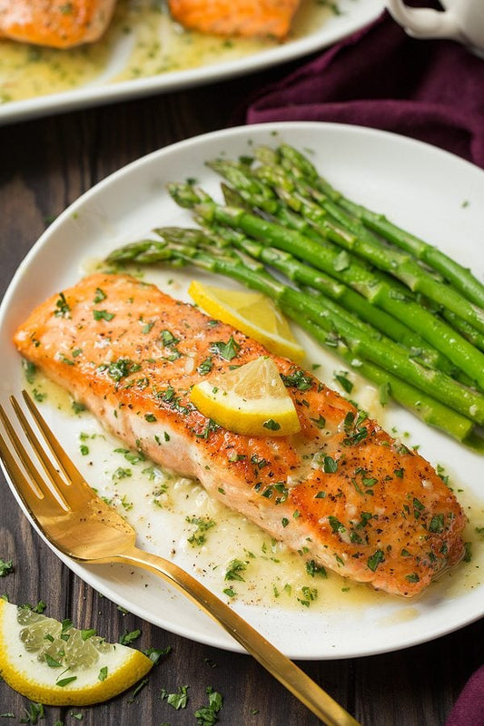 Lemon Butter Salmon - Meal