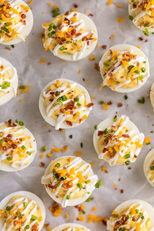 Loaded Deviled Eggs