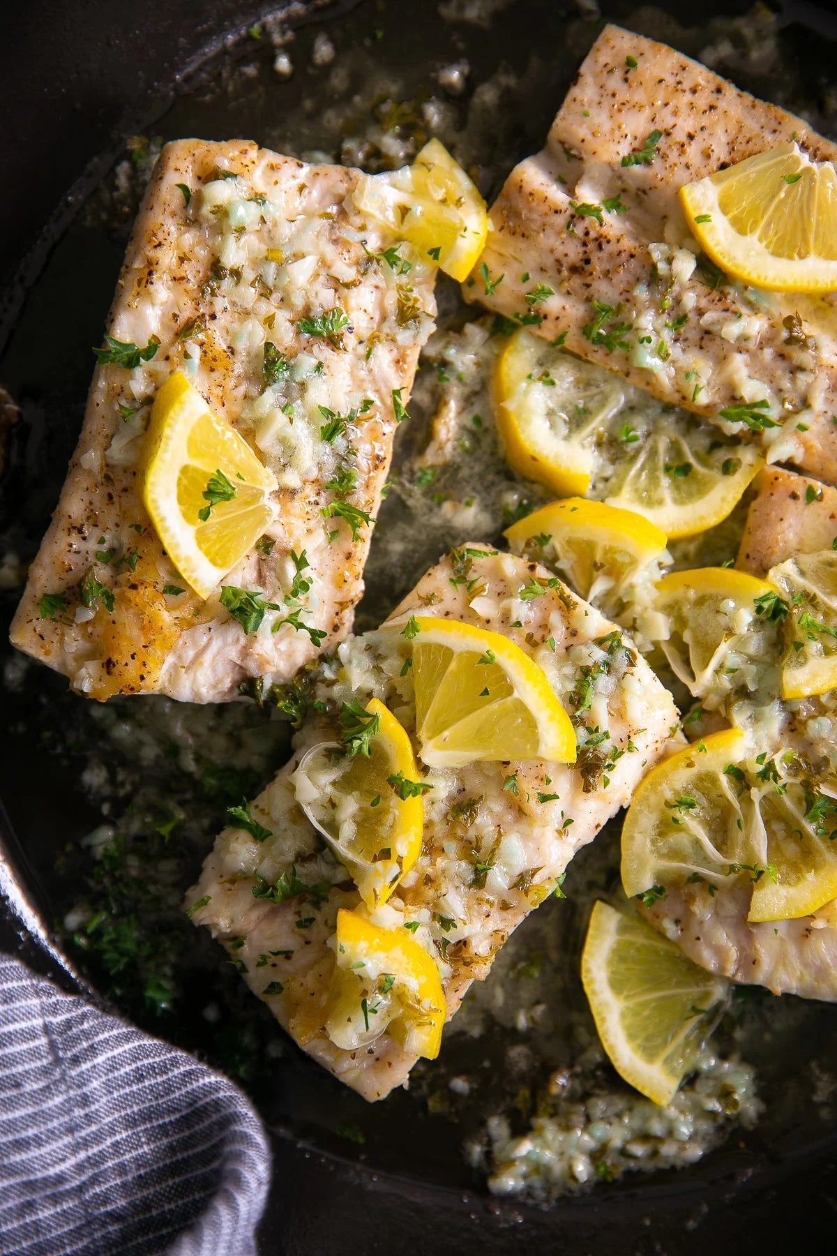 Lemon Garlic Mahi