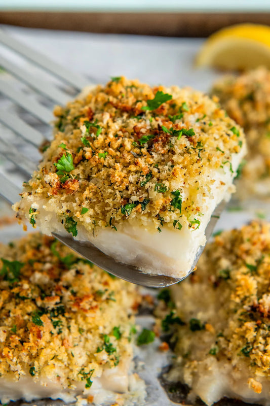 Parmesan-Crusted Barramundi - Meal