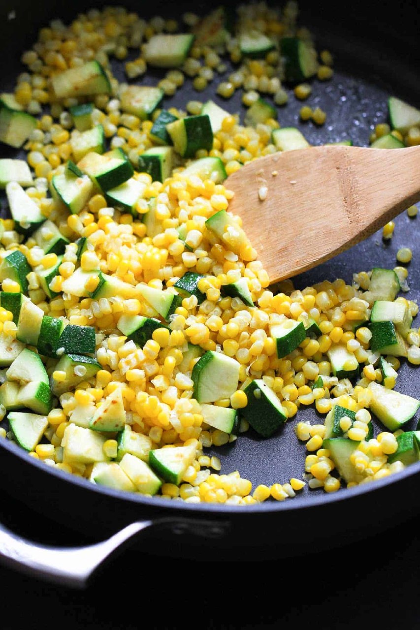 Sauteed Zucchini & Corn