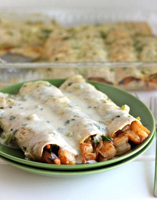 Shrimp Enchiladas - Meal