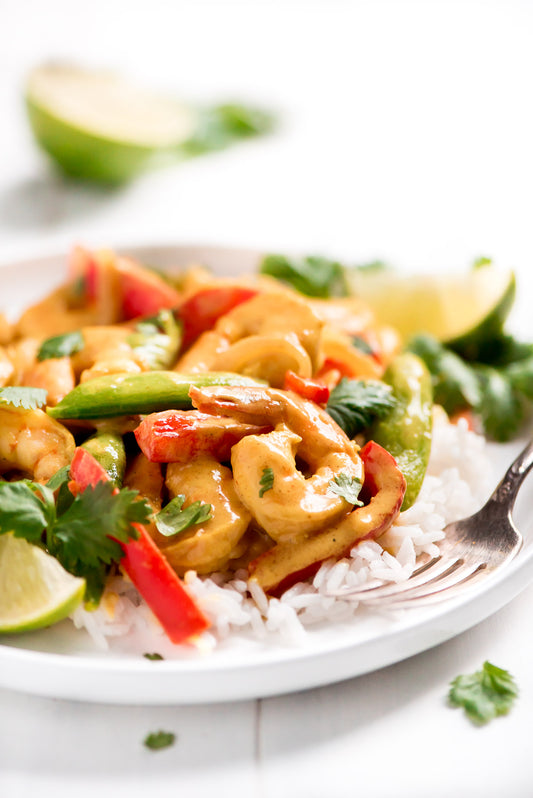 Thai Coconut Shrimp Curry - Meal