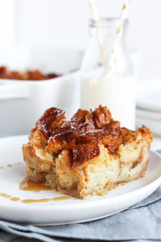 White Chocolate Bread Pudding