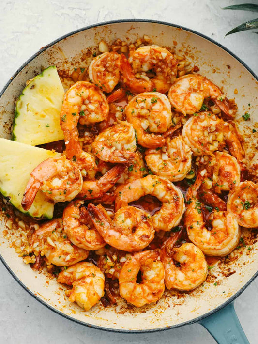 Sweet Garlic Shrimp - Meal