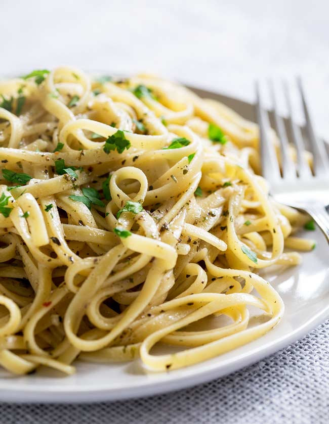 Garlic Herb Pasta